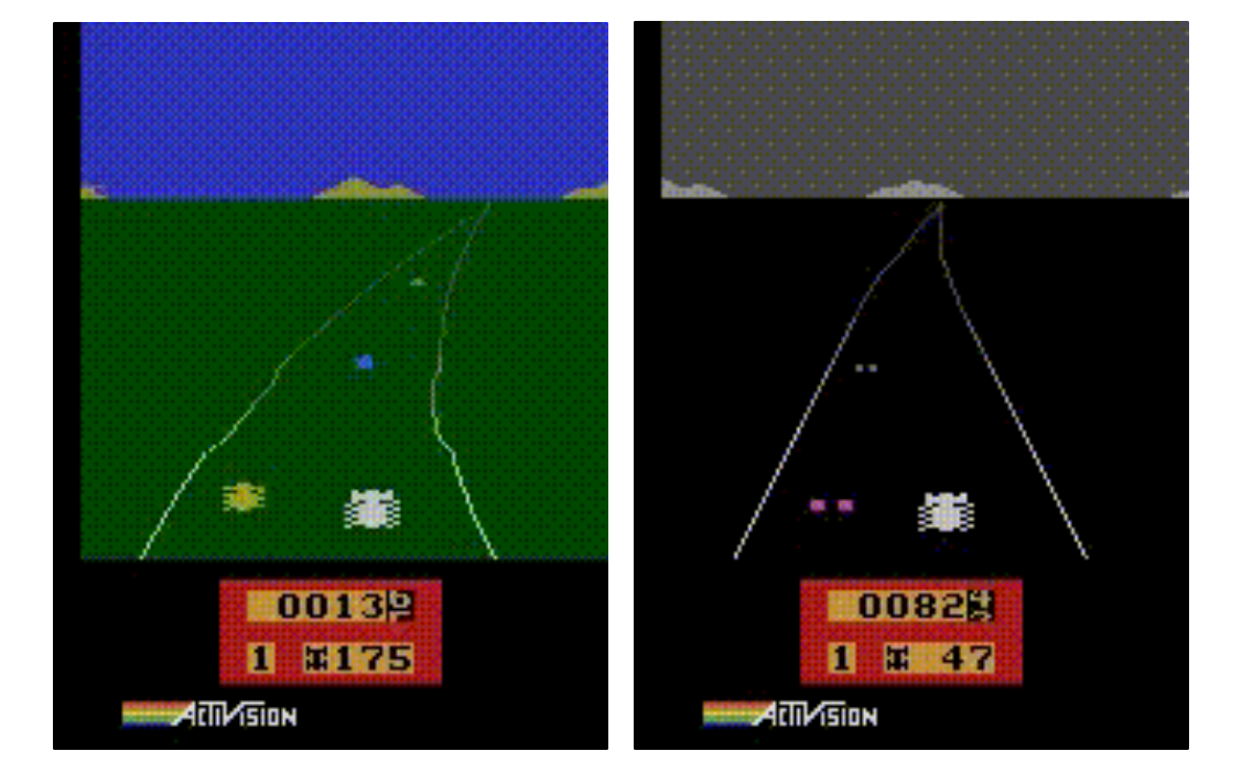 Playing Enduro using a DQN Agent